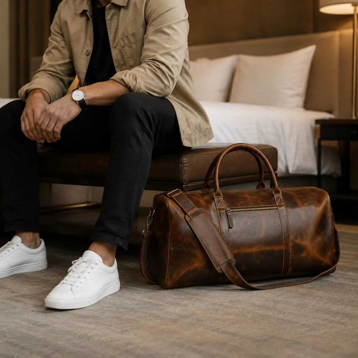 The Buffalo Traveller- Caramel - Imagen 4