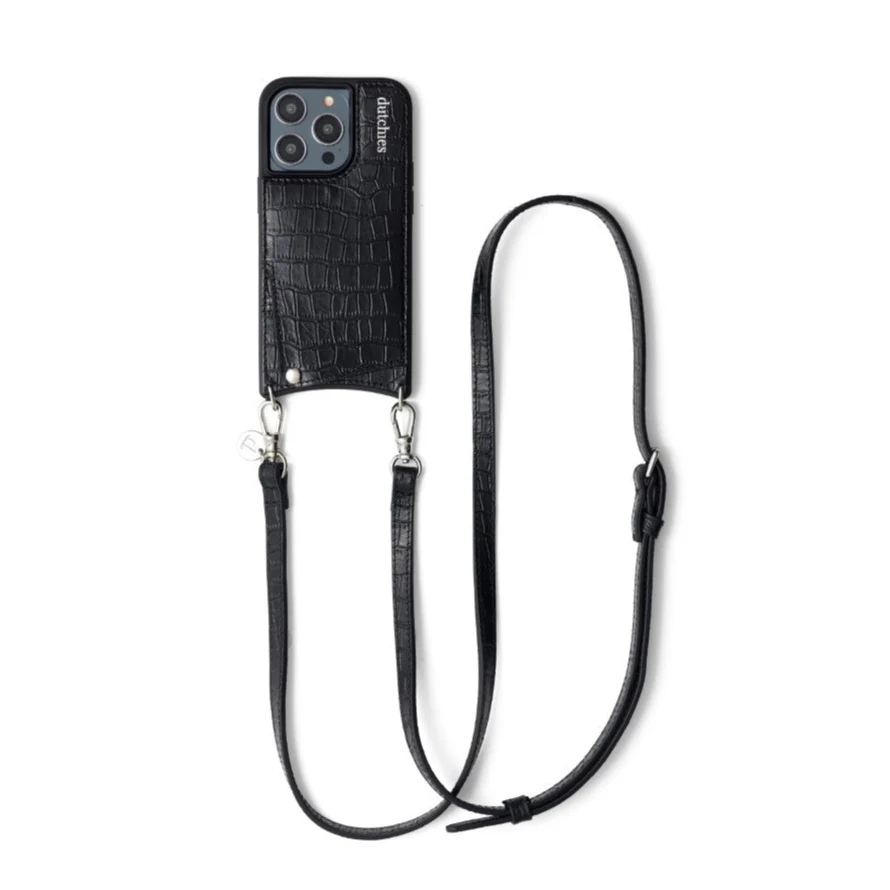 Phone Strap | Slimline Silver | Noir - Imagen 8