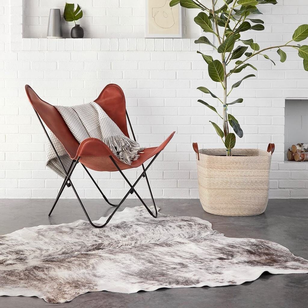 The Cognac Vintage Butterfly Chair - Imagen 2