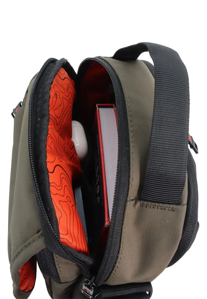 Bolso Bandolera con Solapa Geyser | 24x19x11,5 cm| 0, Kg| 5L - Imagen 8