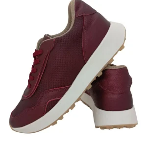 DEPORTIVOS CERERE DAMA COLOR VINO TINTO MODELO D598