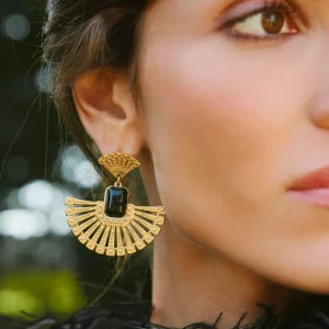 Pendientes Abanico