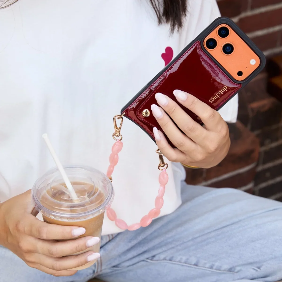 Phone Charm | Beaded | Rosie - Imagen 3