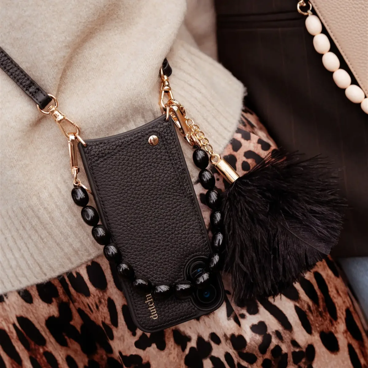 Phone Charm | Beaded | Louise - Imagen 3
