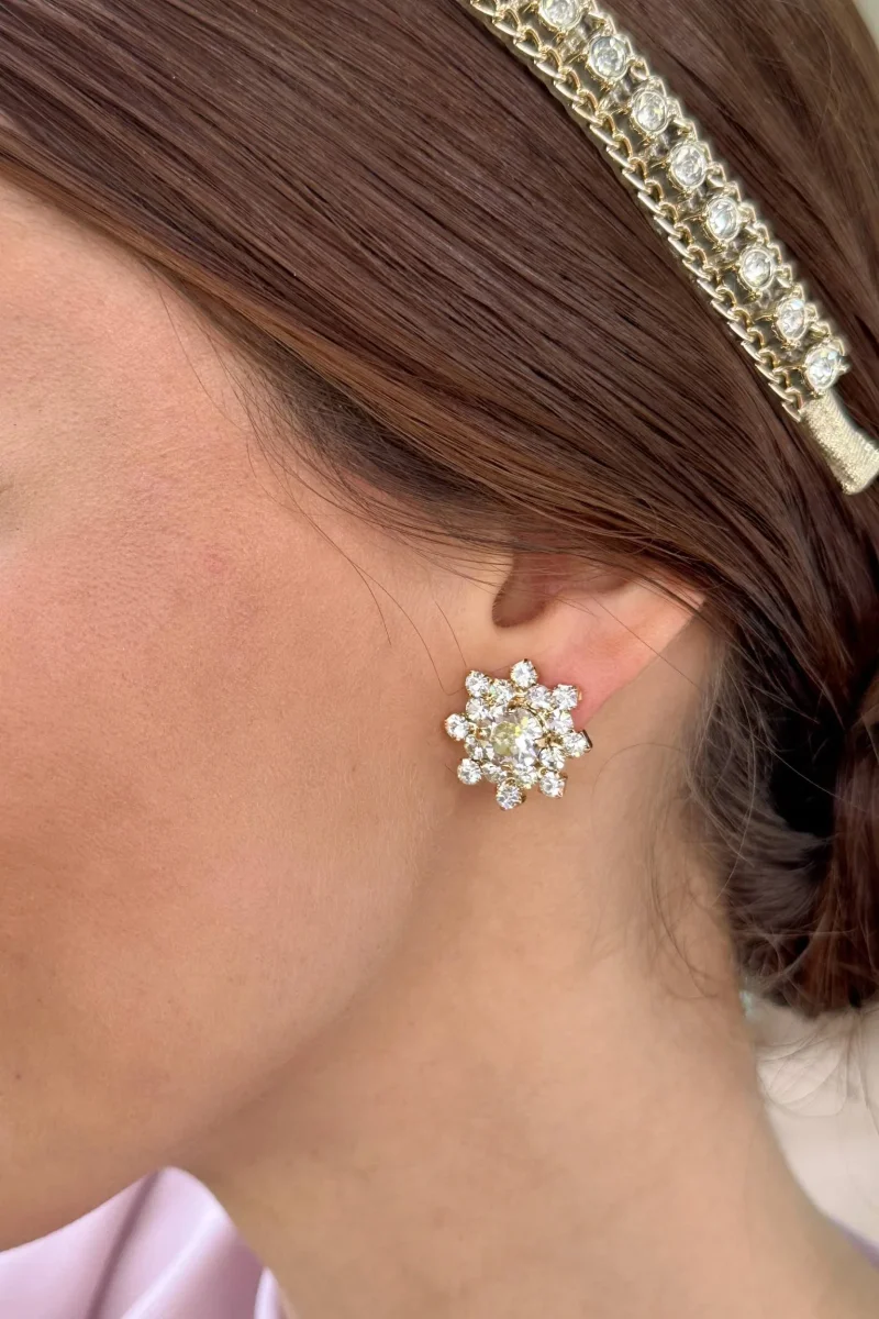 Pendientes Roseta cristal - Imagen 6