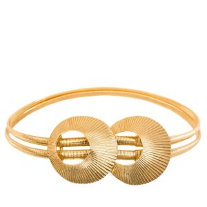Cinturón Conchas dorado