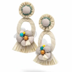 Pendientes rafia OUTLET