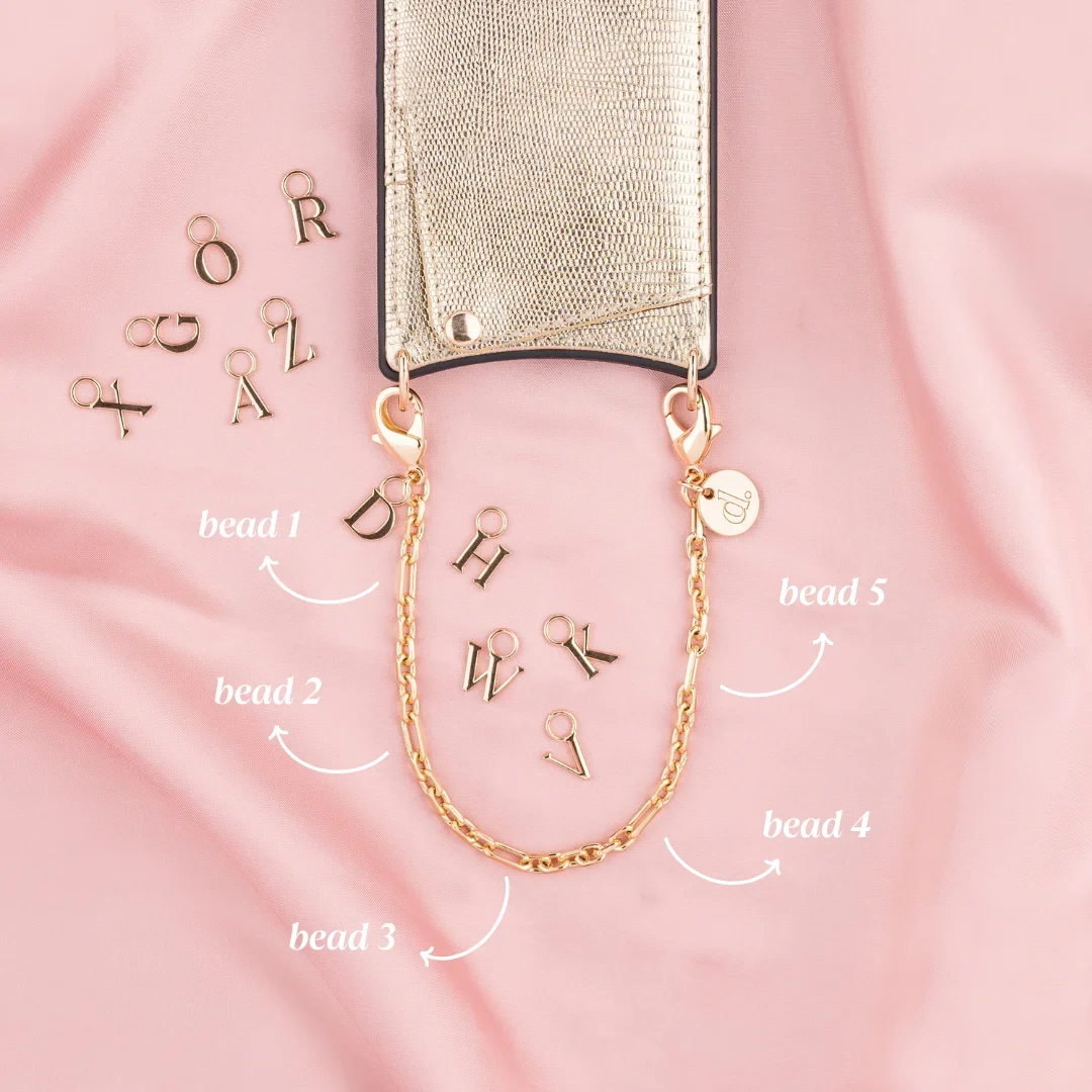 Phone Charm | Gold | Dutch Bandolier - Imagen 5