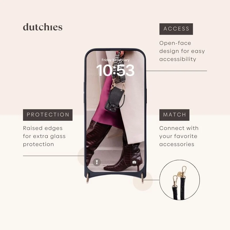 Classic Set | iPhone | Noir | Gold - Imagen 8