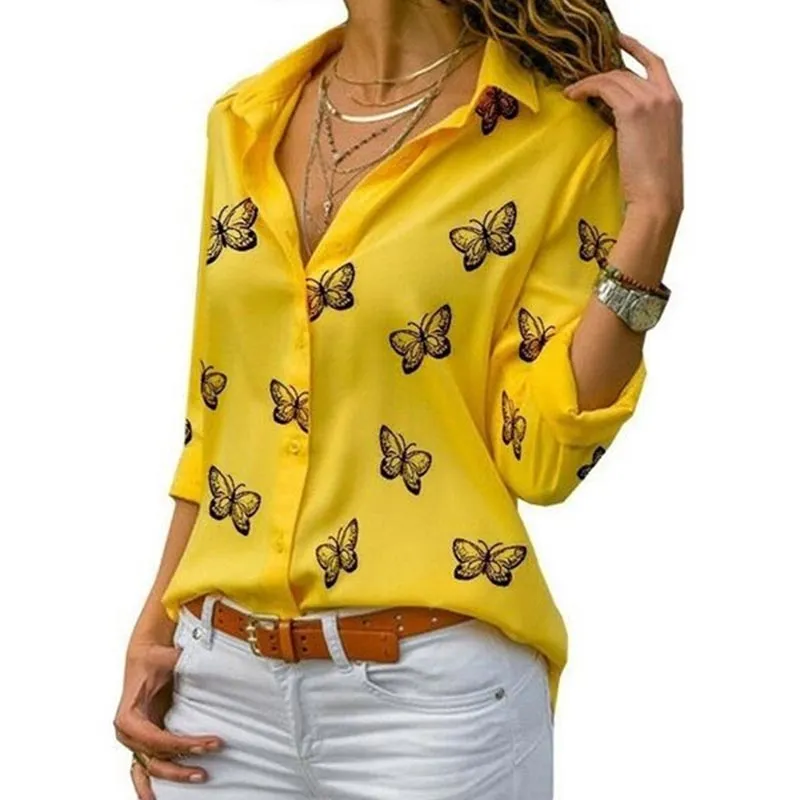 Blusa Estampa de Mariposas - Imagen 2