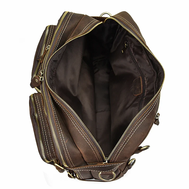 Dublin Leather Backpack Briefcase 2-in-1 - Imagen 6