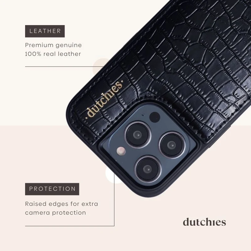 Spanish Chain Set | iPhone | Noir | Gold - Imagen 6
