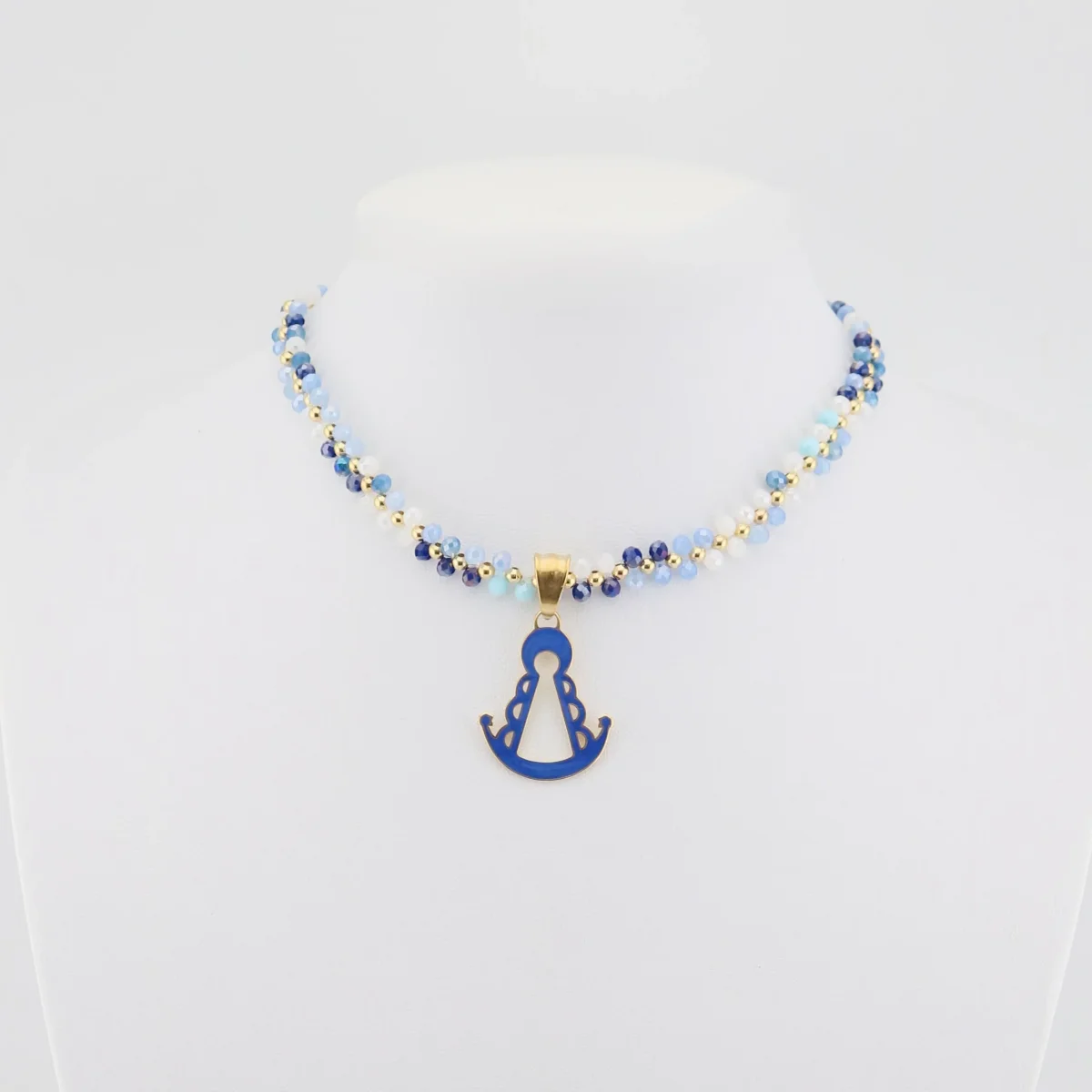 Collar Cielo rociero