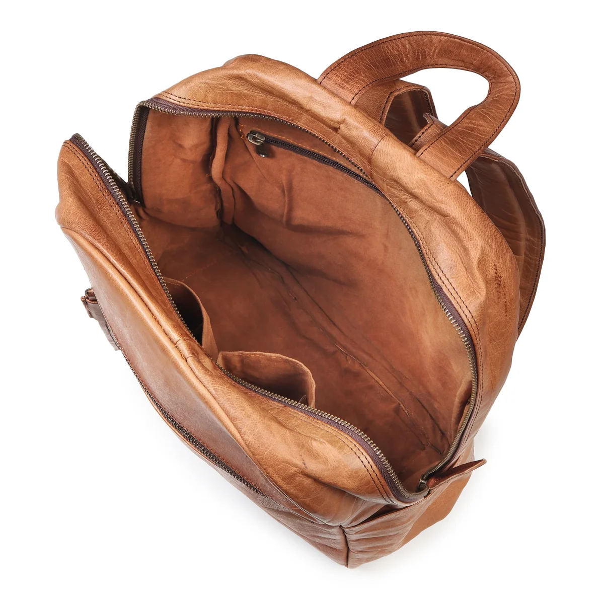 Urban Lite Leather Backpack - Imagen 9