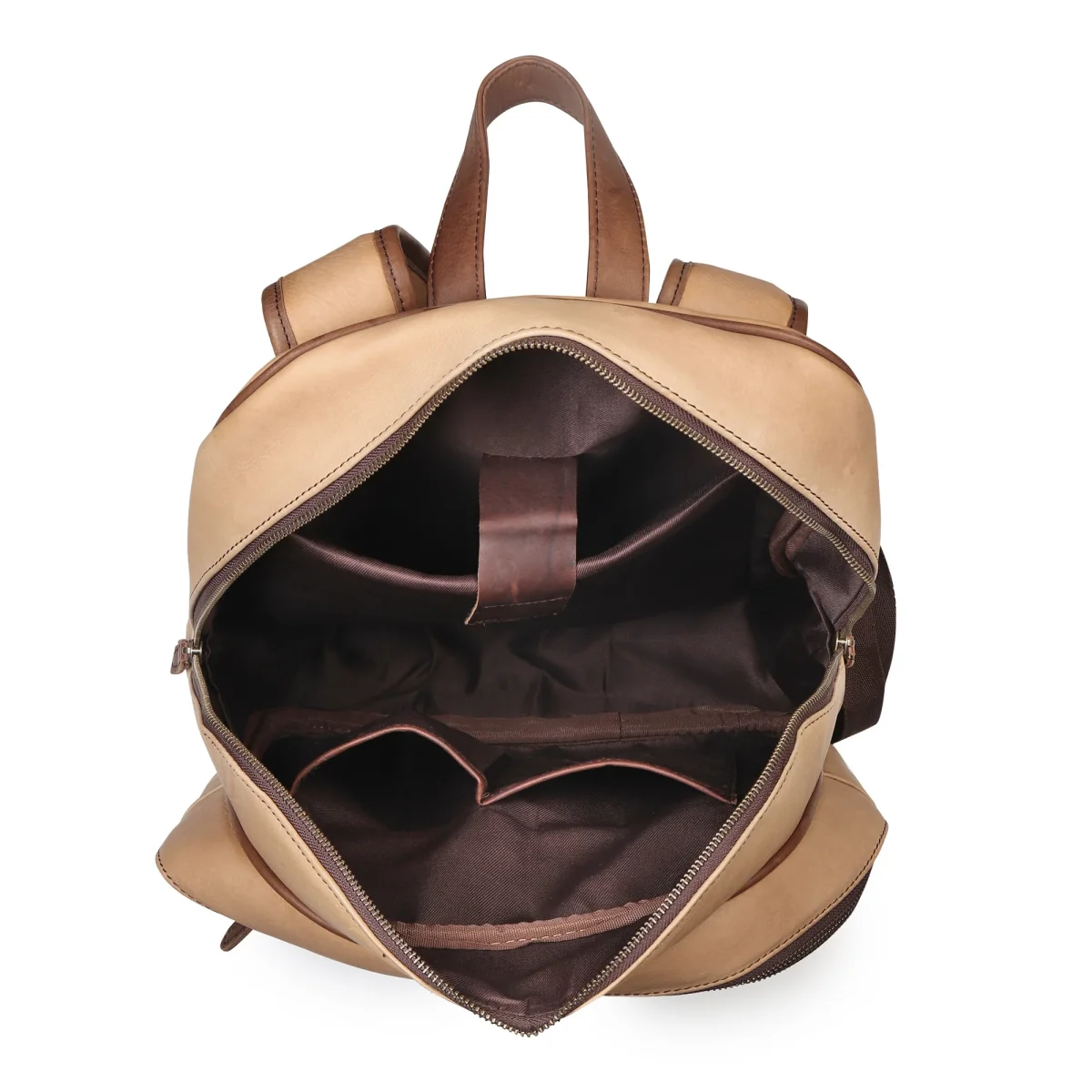 Frontier Leather Backpack - Imagen 8