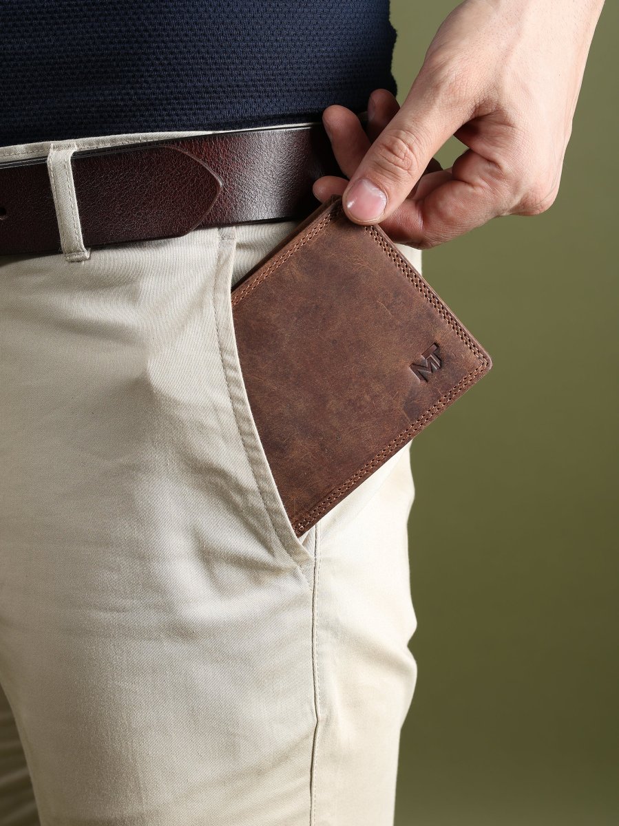 Buffalo Leather Men's Wallet - Hunter - Imagen 5