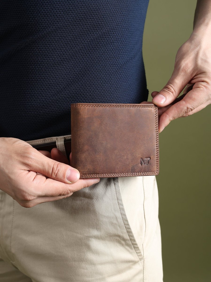 Buffalo Leather Men's Wallet - Hunter - Imagen 6