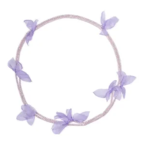 Collar petalitos lila OUTLET