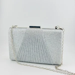 Clutch Queen plateado