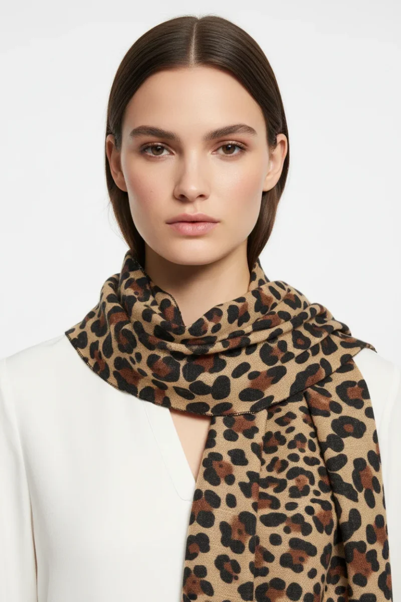 Foulard leopardo OUTLET - Imagen 2