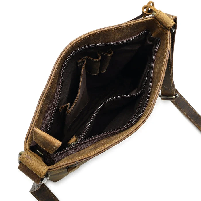 Vintage Buffalo Messenger Bag - Imagen 3