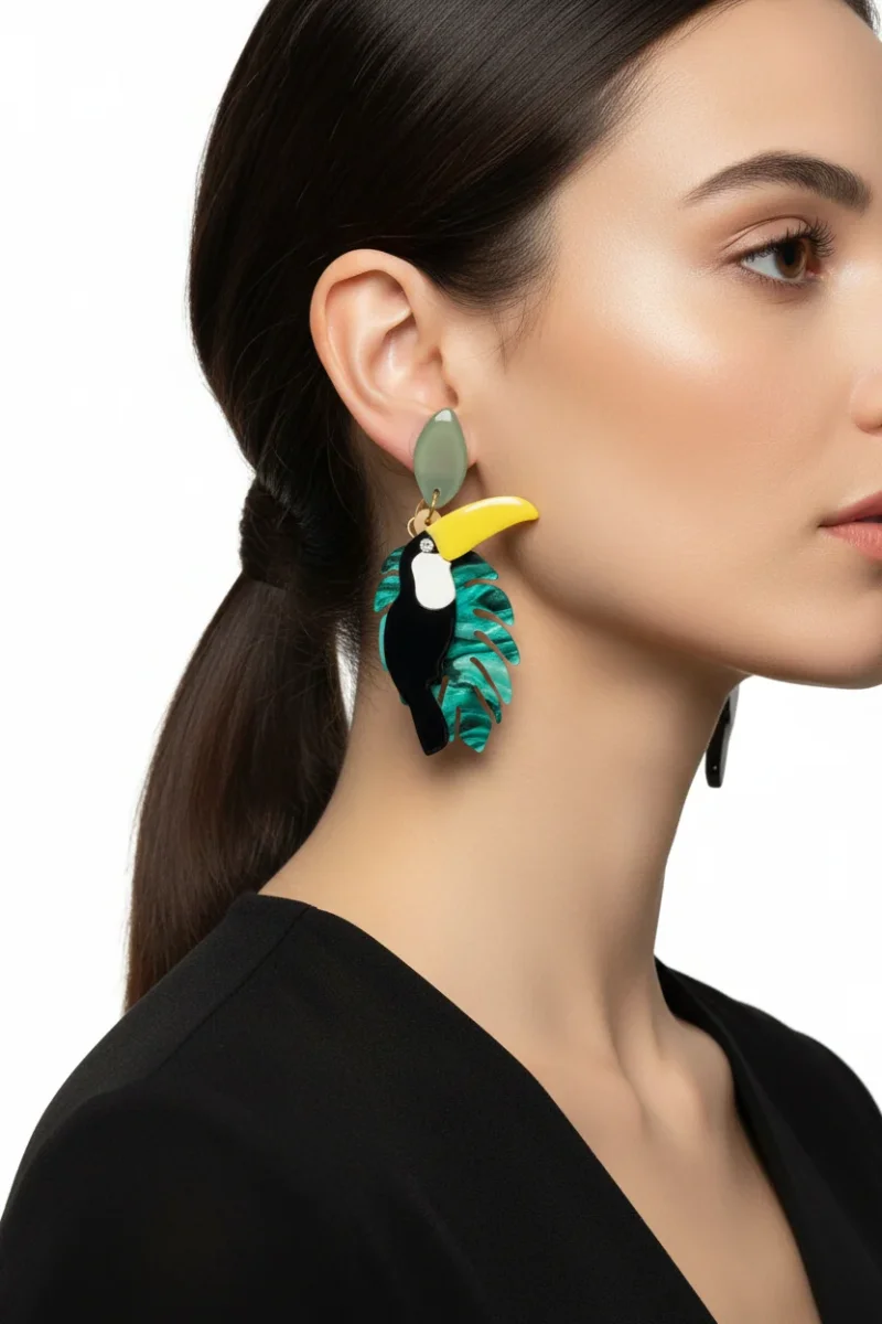 Pendientes Tucán - Imagen 3