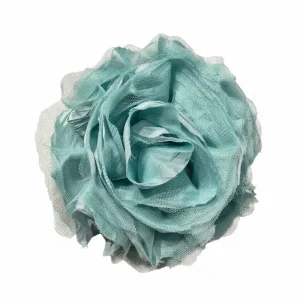 Broche/Pasador flor tul OUTLET