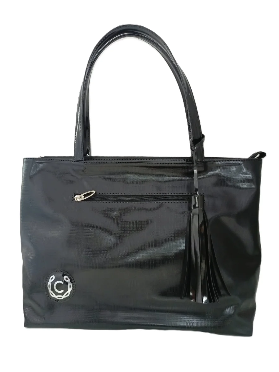 Cartera de Piel Negro Modelo ELI12 - Ideal para Uso Diario y Salidas Casual - Imagen 2