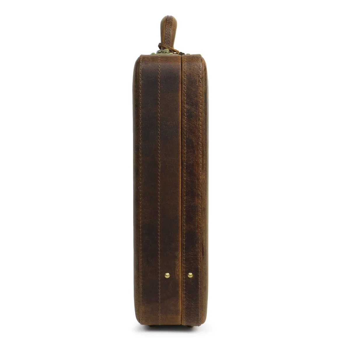 Hunter Leather Office Travel Suitcase - Imagen 7
