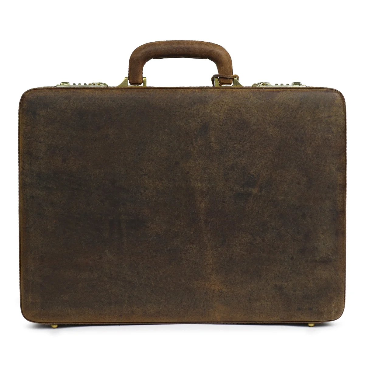 Hunter Leather Office Travel Suitcase - Imagen 5