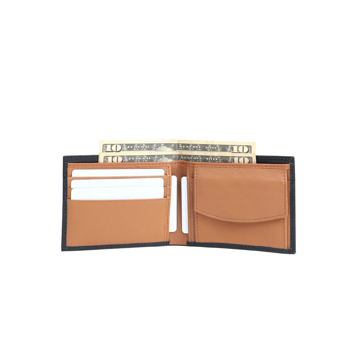Black Slim Leather Wallet - Limited Edition - Imagen 5