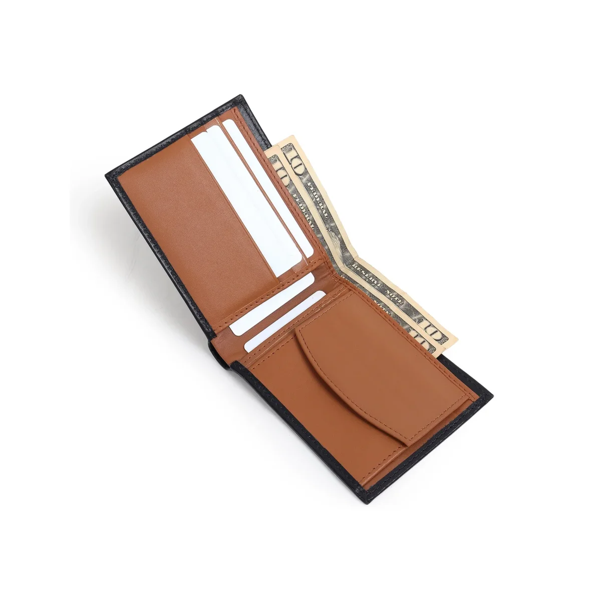 Black Slim Leather Wallet - Limited Edition - Imagen 2