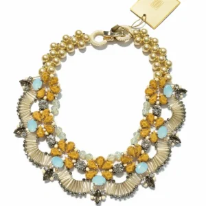 Gargantilla ondas beige OUTLET