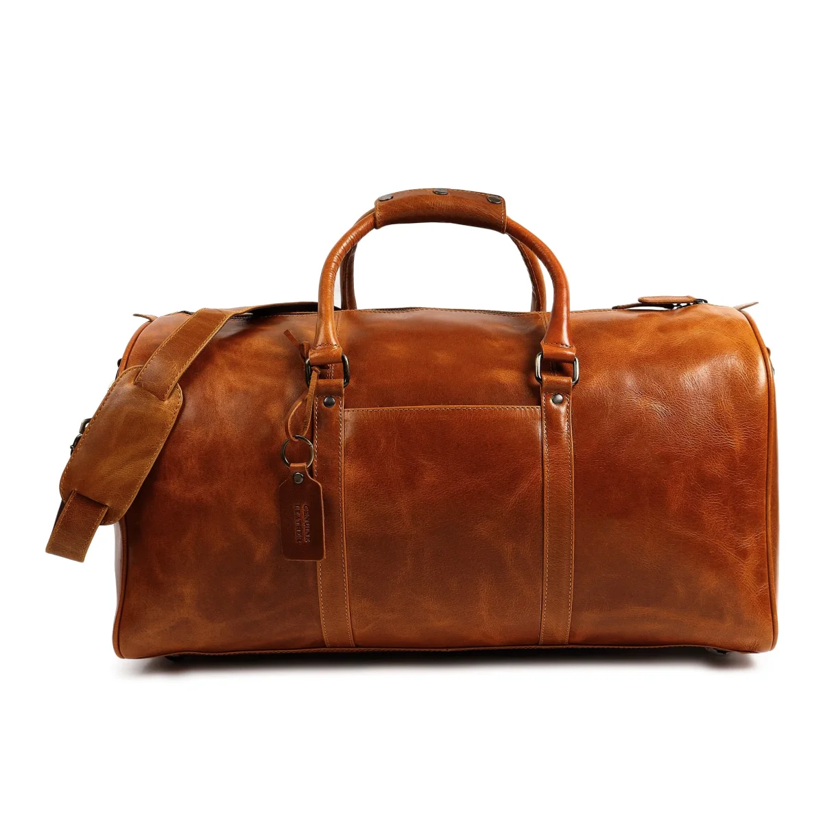 Hudson Leather Duffle Bag - Imagen 2