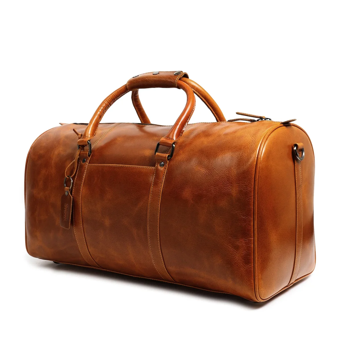 Hudson Leather Duffle Bag - Imagen 3