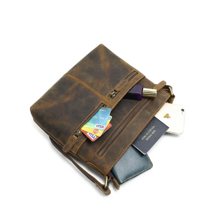 Vintage Buffalo Messenger Bag - Imagen 4