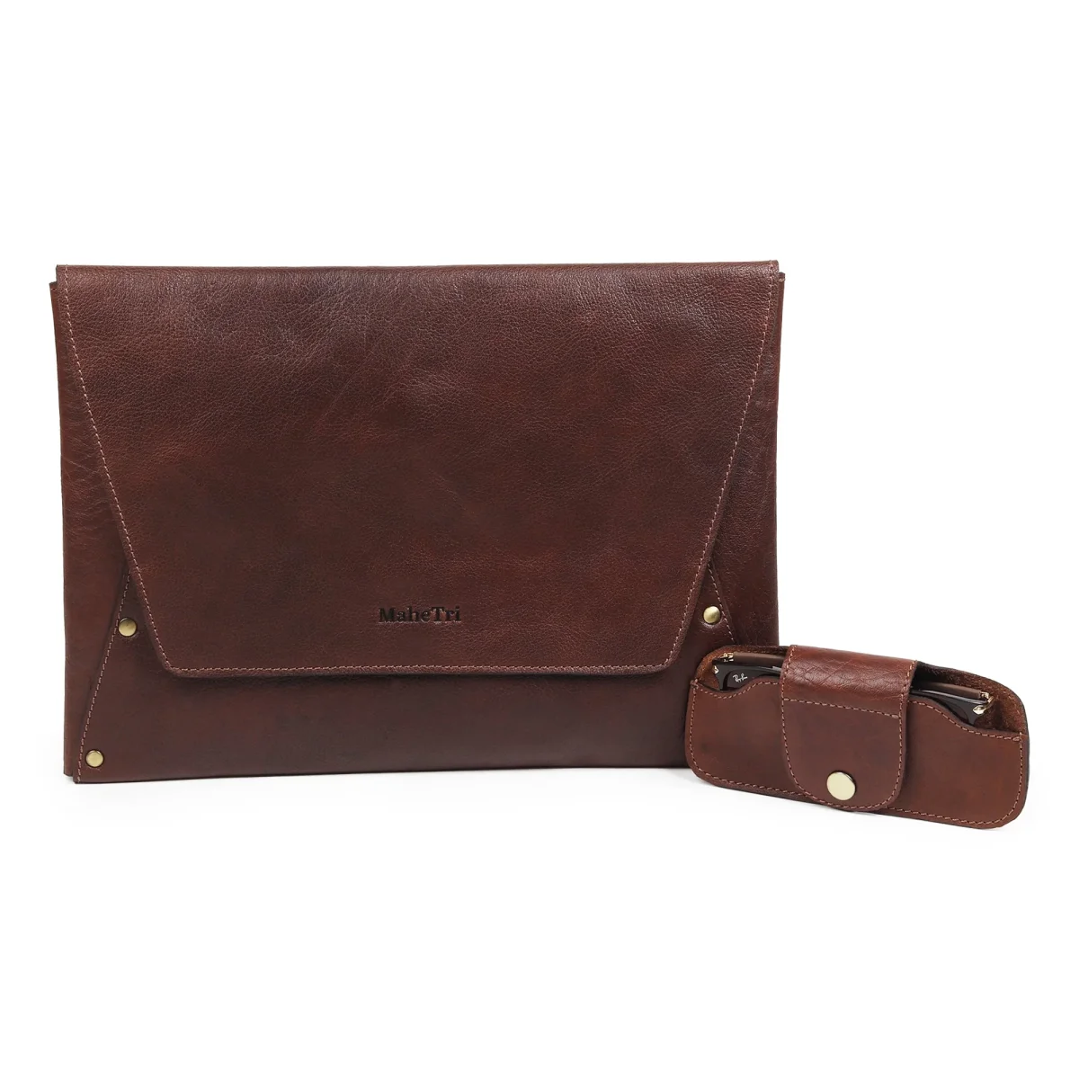 Urban Leather Laptop Sleeve + Free Sunglass Case - Imagen 3