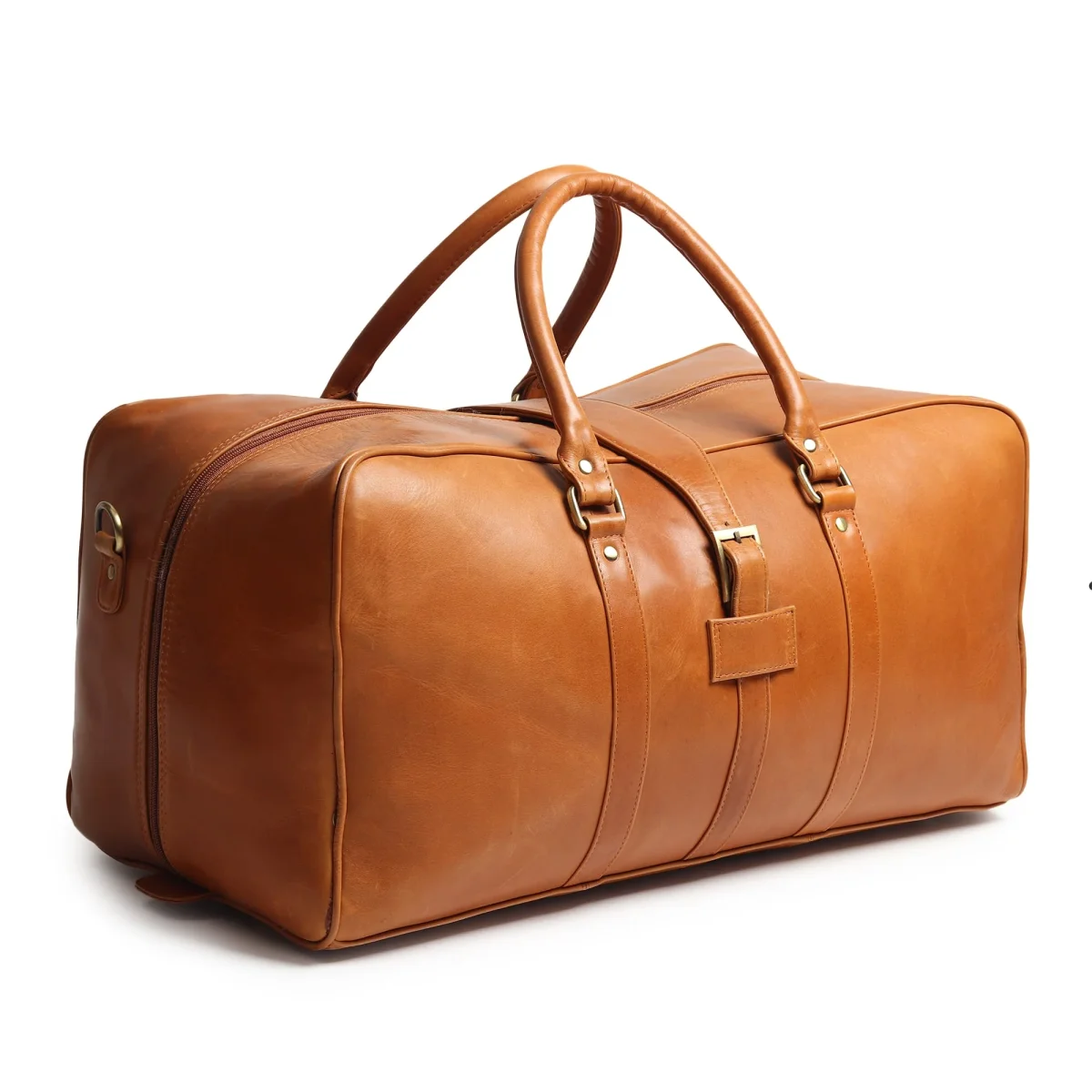 Port Blair Leather Duffle Travel Bag - Imagen 5