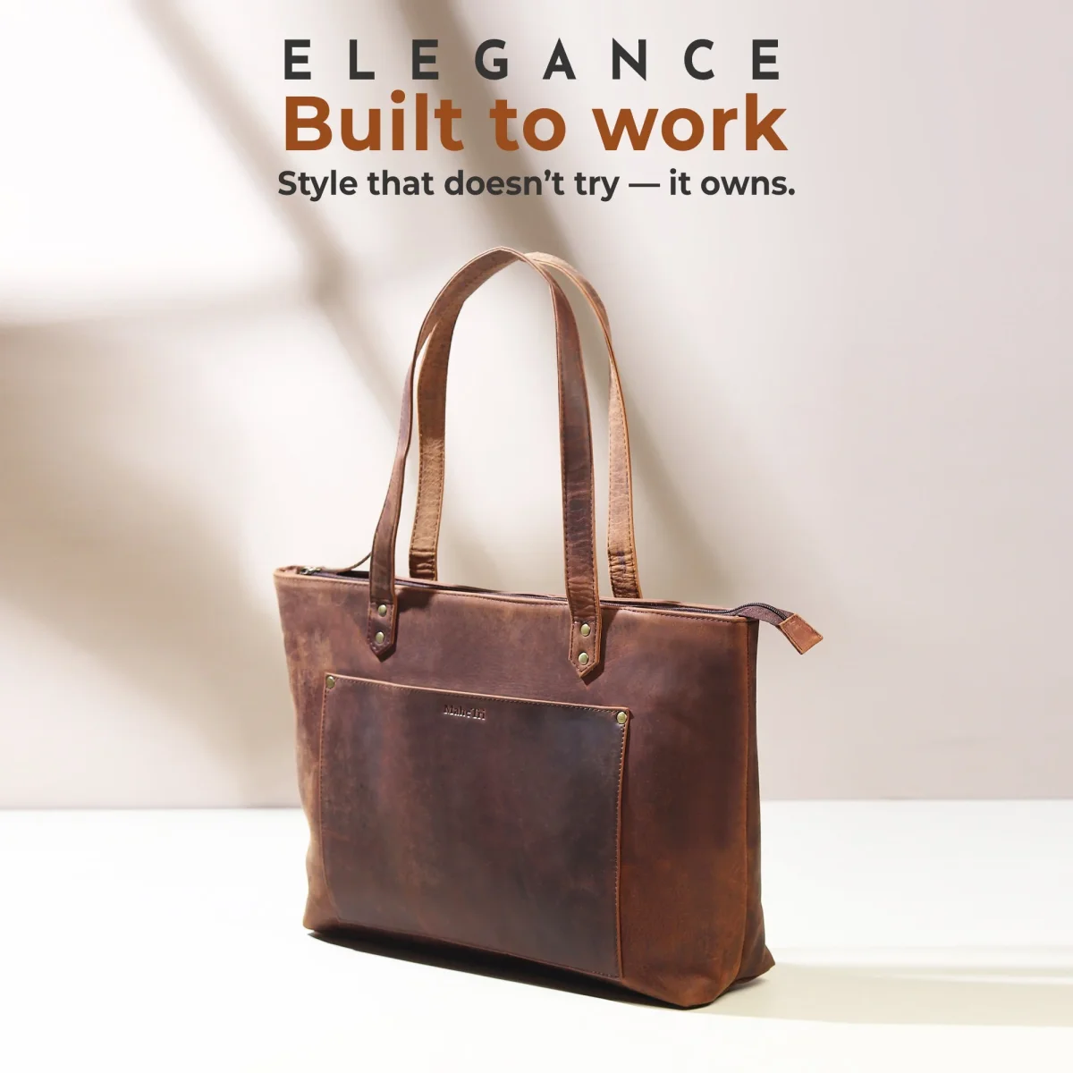 Rachel Large Leather Tote - Imagen 2
