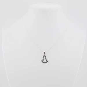 Cadena Plata silueta Rocío