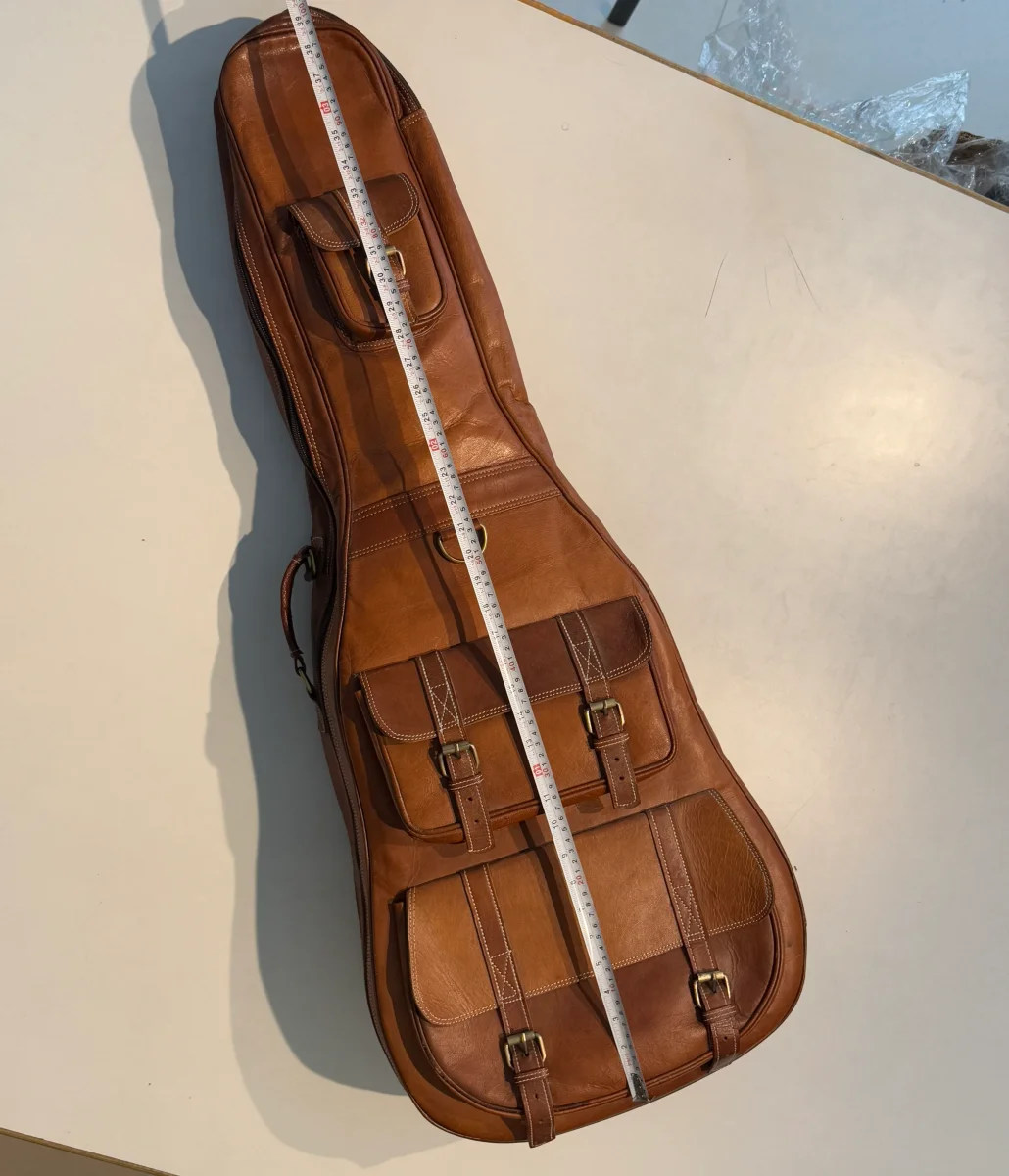 Personalized Leather Guitar Case - Imagen 6