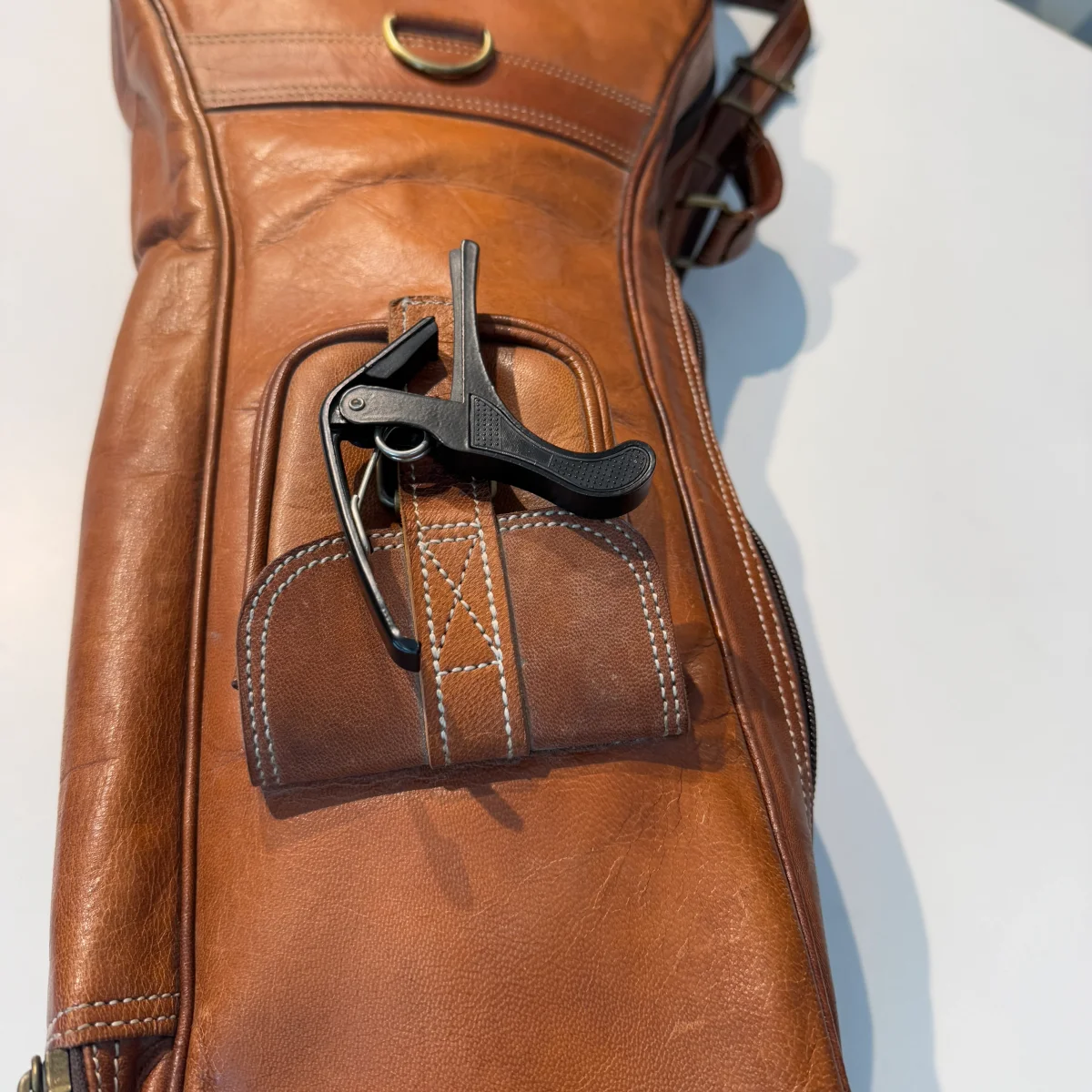 Personalized Leather Guitar Case - Imagen 9
