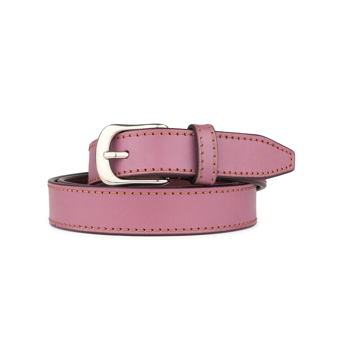 Women's Slim Leather Belt-Viola Purple - Imagen 9