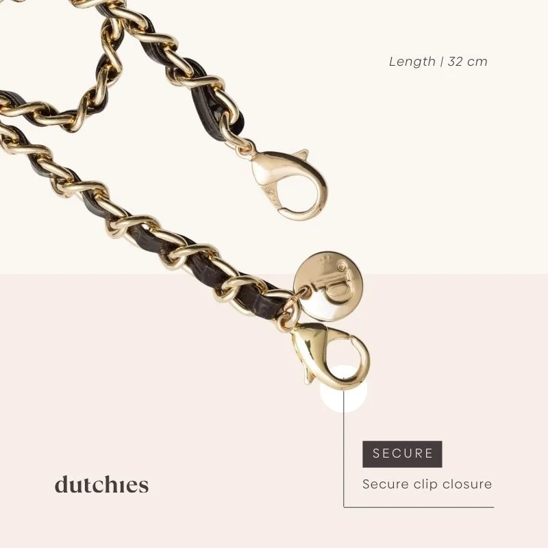 Phone Charm | Italian | Chocolate Brown - Imagen 4