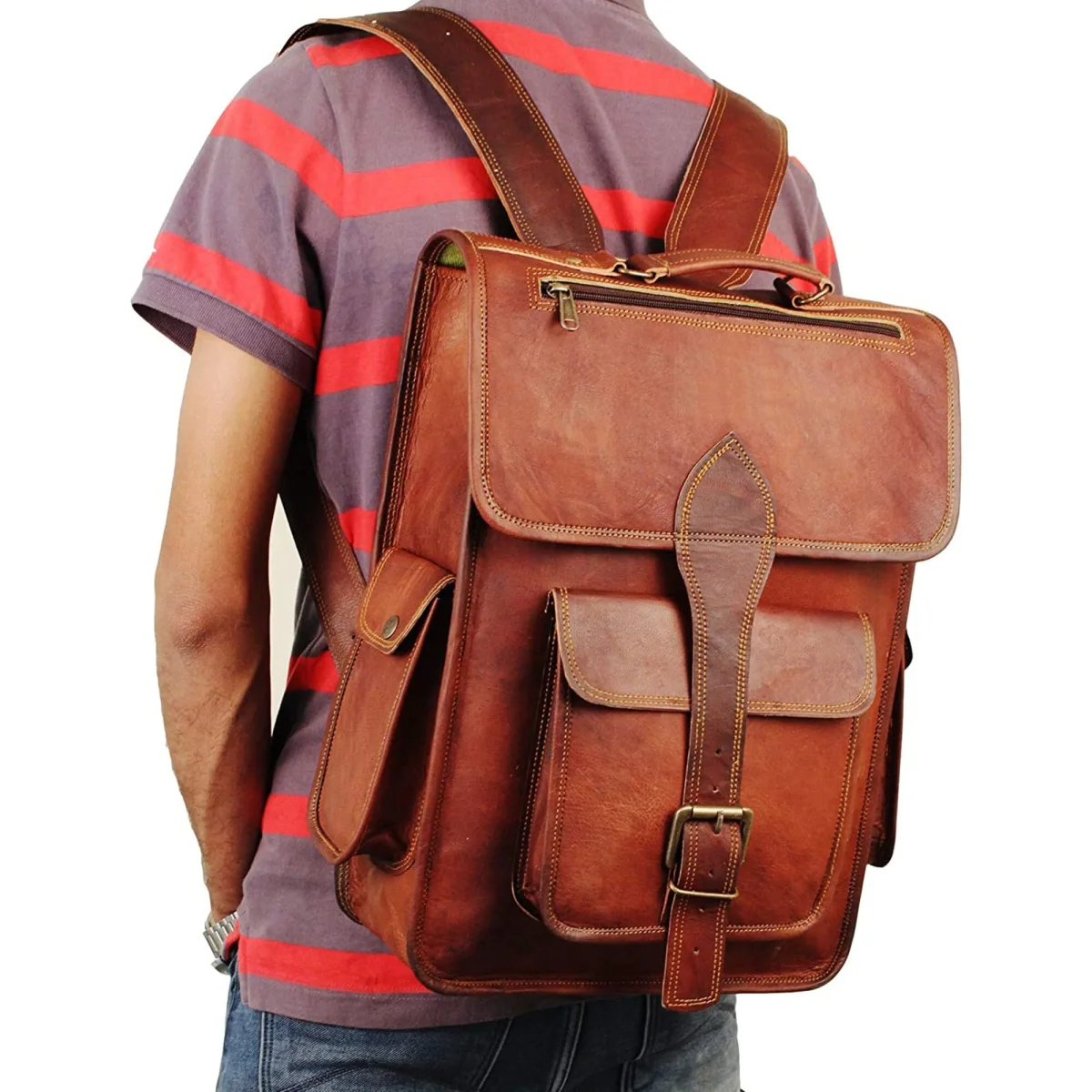 The Hughes Rustic Backpack - Imagen 9