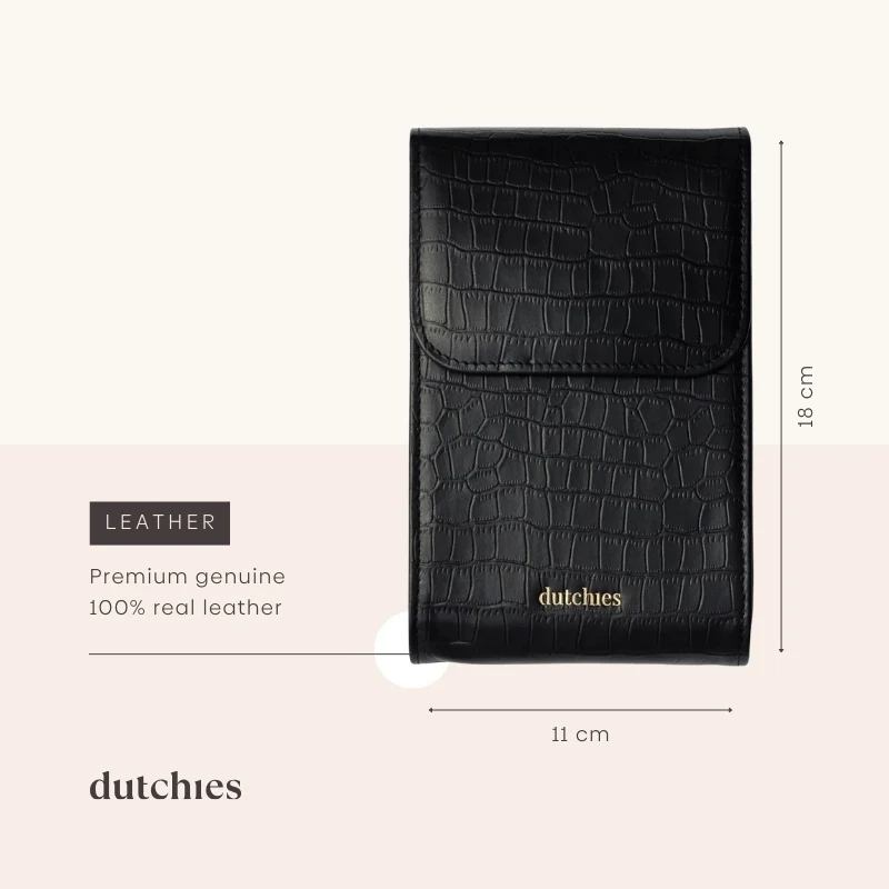 Phone Bag Juliet | Noir Gold - Imagen 9