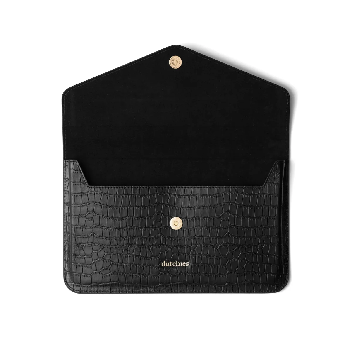 Lois Clutch Bag | Noir Gold - Imagen 3