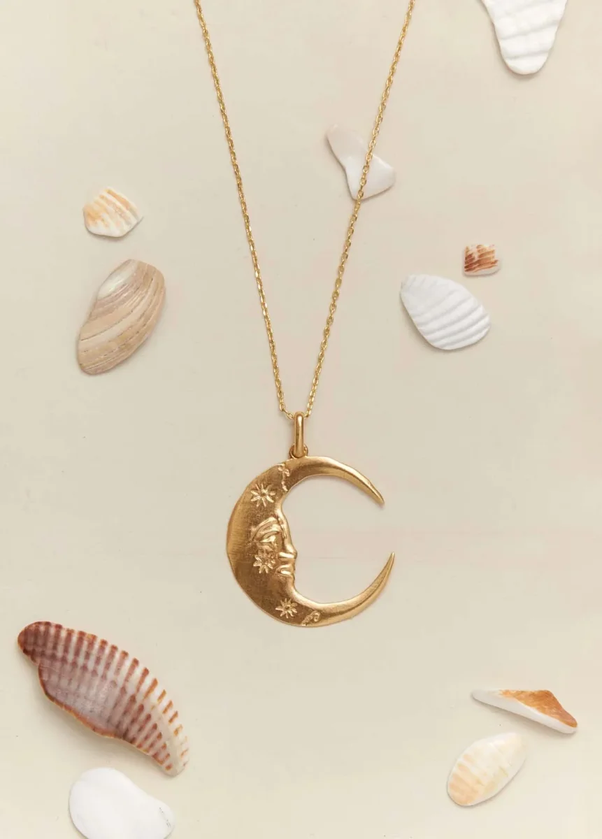 Collar Luna Oro - Imagen 4
