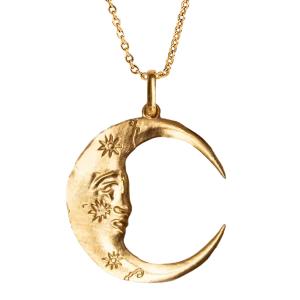 Collar Luna Oro