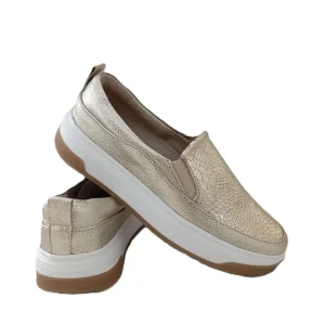 MOCASIN DAMA  DORADO MODELO M2002
